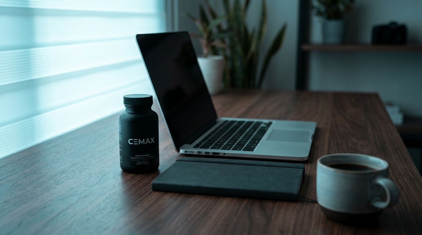 Morning focus ritual with Cemax
